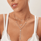 Arielle Lariat Necklace - Brook & Bloom - Flyclothing LLC
