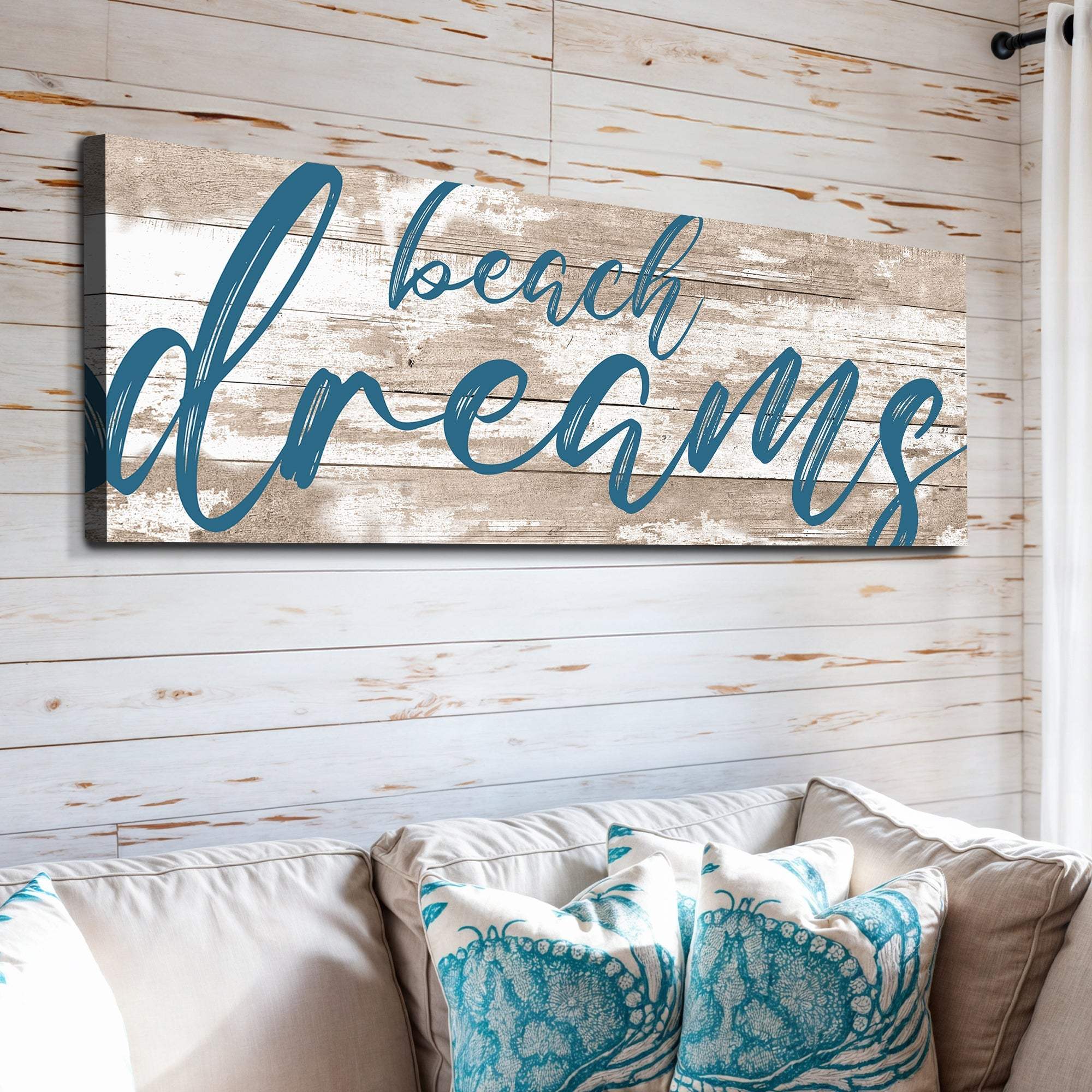 Beach Dreams Sign - Tailored Canvases - Flyclothing LLC
