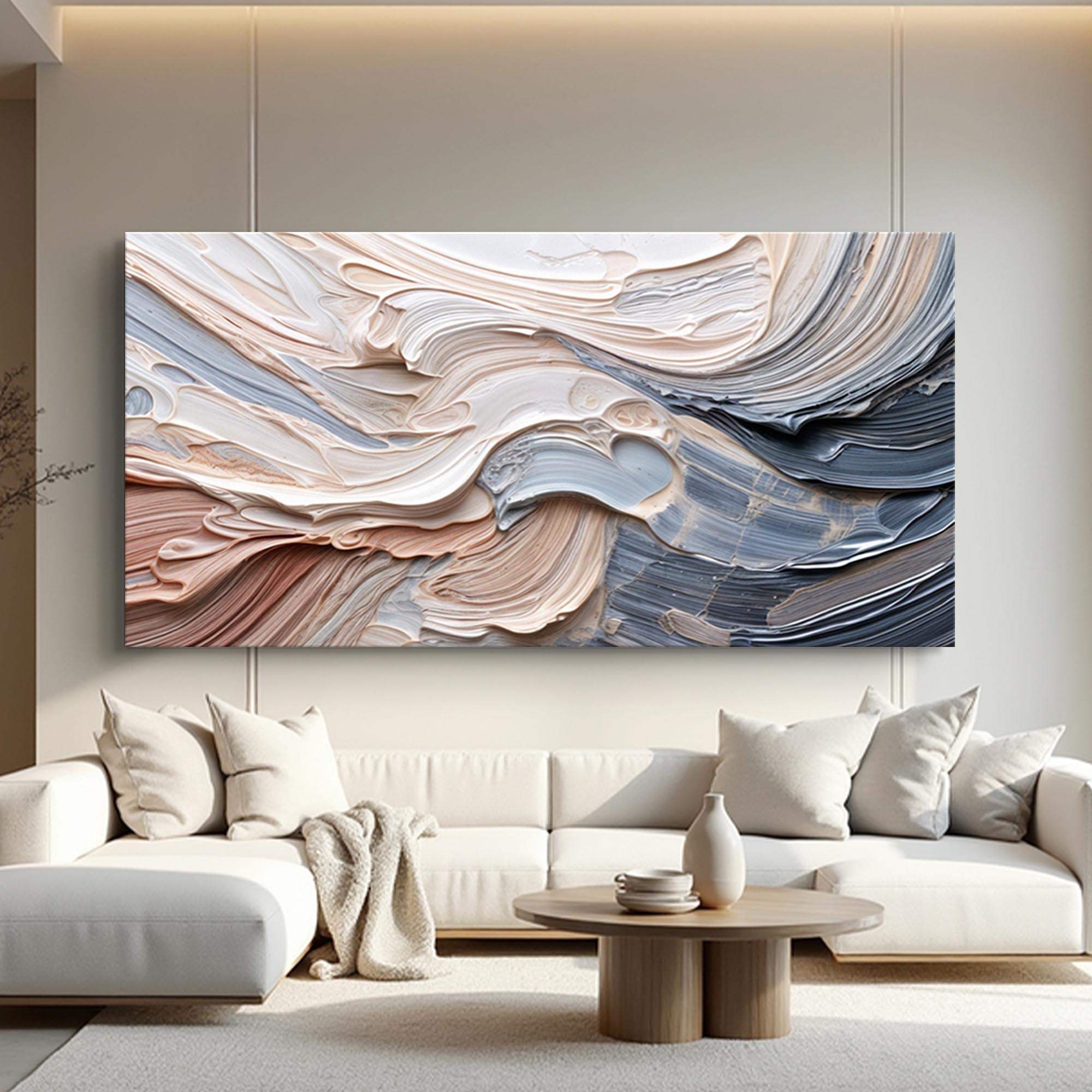 Rough Minimalist Wall Art - Tailored Canvases - Flyclothing LLC