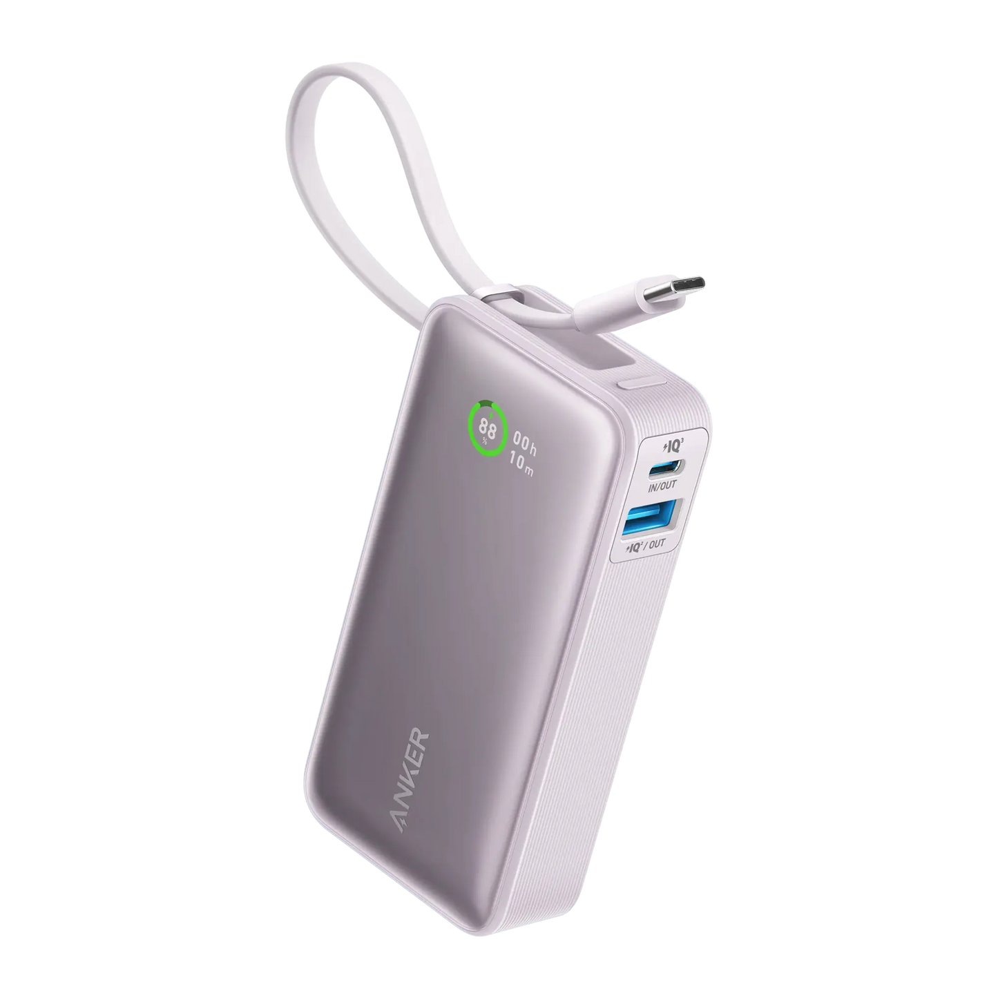 Anker Nano Power Bank (30W, Built-In USB-C Cable) - Anker - Flyclothing LLC