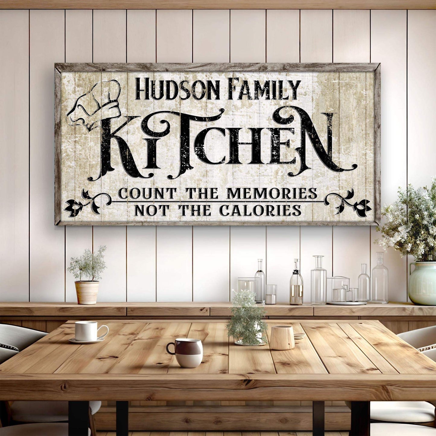 Kitchen Sign X - Tailored Canvases - Flyclothing LLC