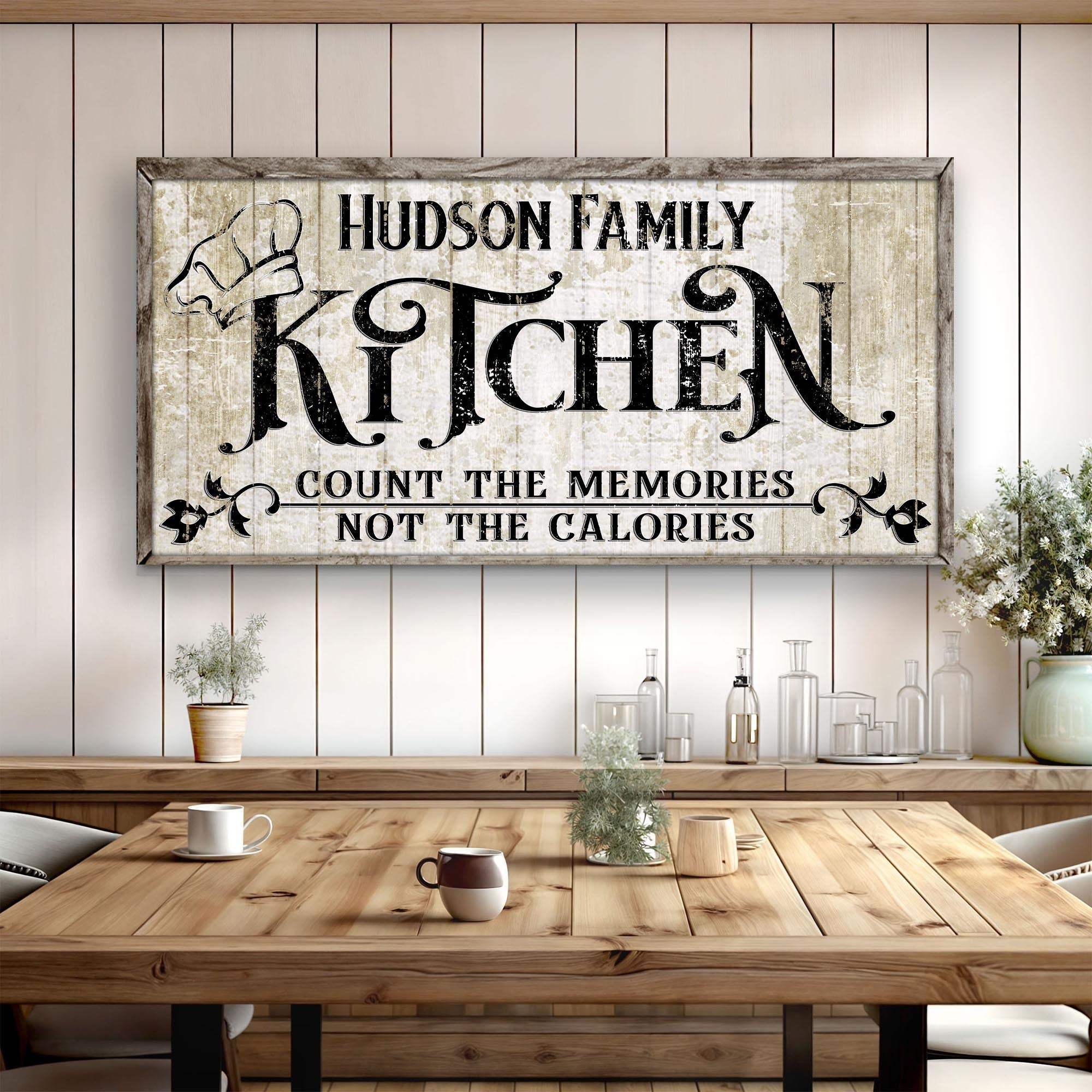 Kitchen Sign X - Tailored Canvases - Flyclothing LLC
