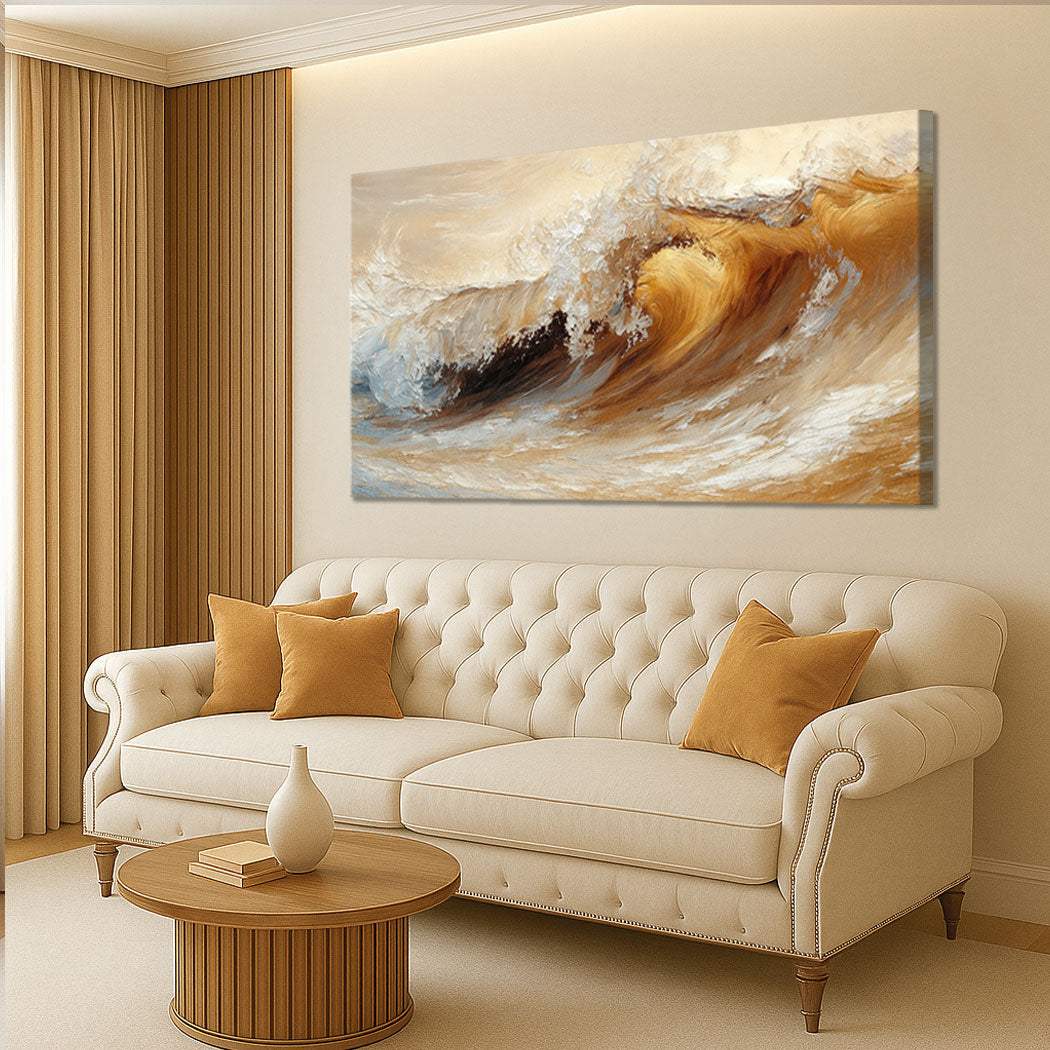Ocean Wave Seascape Wall Art III - Tailored Canvases - Flyclothing LLC