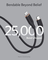 Anker <b>641</b> USB-C to Lightning Cable (Flow, 3 ft Silicone) - Anker - Flyclothing LLC