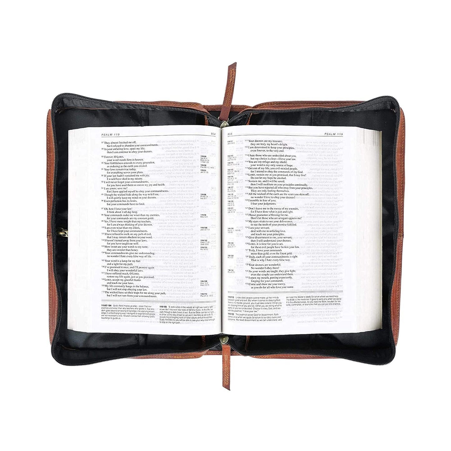 Leather Book Cover - Classy Leather Bags - Flyclothing LLC