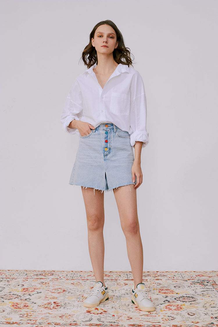 Rainbow Pleat Skort HJ119 [FINAL SALE] - Hey Joanie - Flyclothing LLC