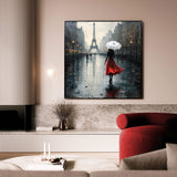 Paris Stroll Painting Wall Art - Tailored Canvases - Flyclothing LLC