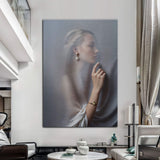 Behind Curtain Wall Art - Tailored Canvases - Flyclothing LLC