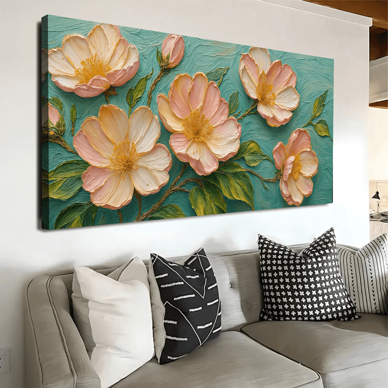 Blossoms Serenade Wall Art - Tailored Canvases - Flyclothing LLC