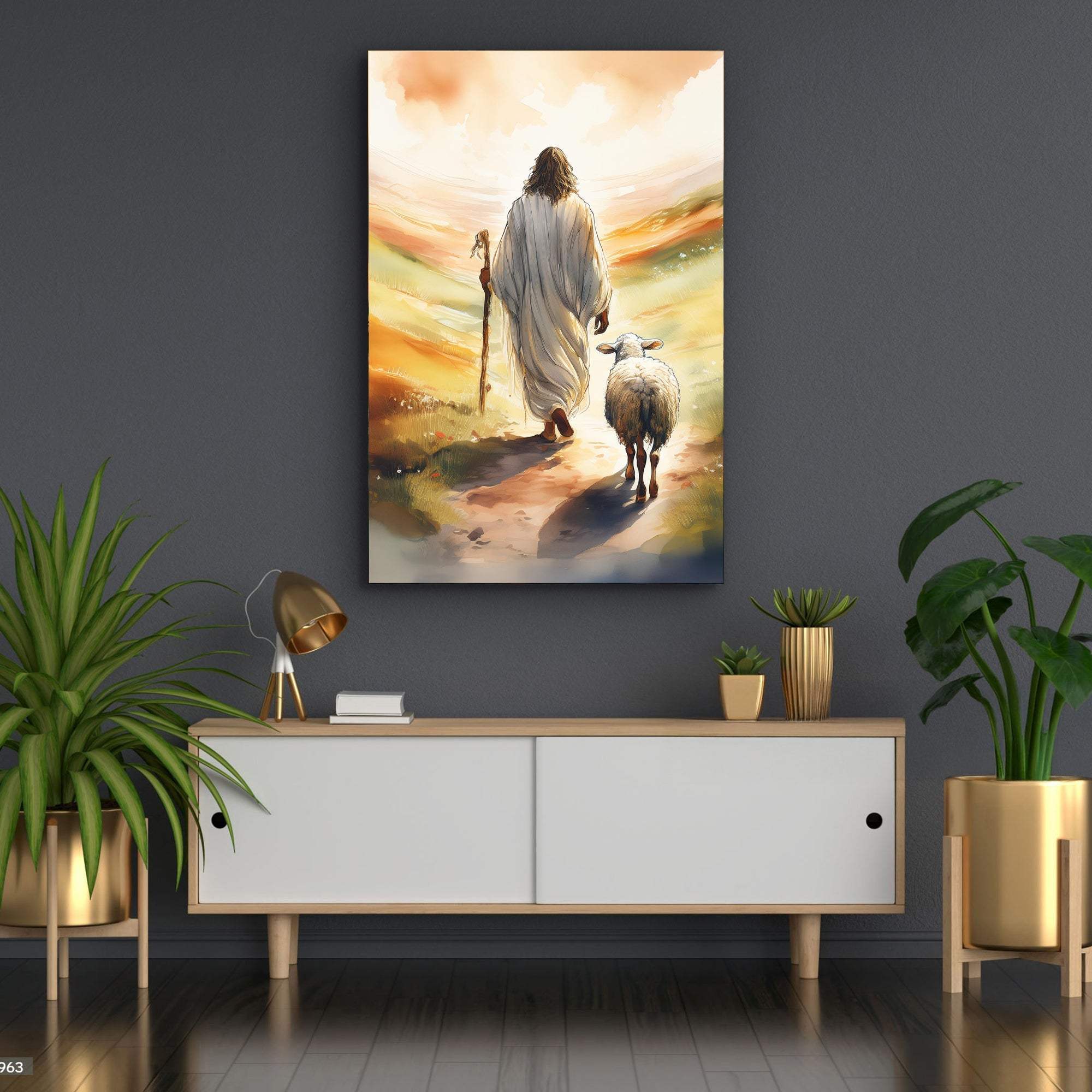 Parable Of The Lost Sheep Faith Wall Art - Tailored Canvases - Flyclothing LLC