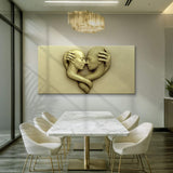 Eternal Love Figure Abstract Wall Art - Tailored Canvases - Flyclothing LLC