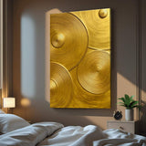 Gold Symphony Wall Art - Tailored Canvases - Flyclothing LLC