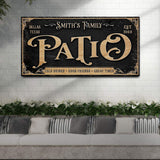 Personalized Patio Sign II - Tailored Canvases - Flyclothing LLC