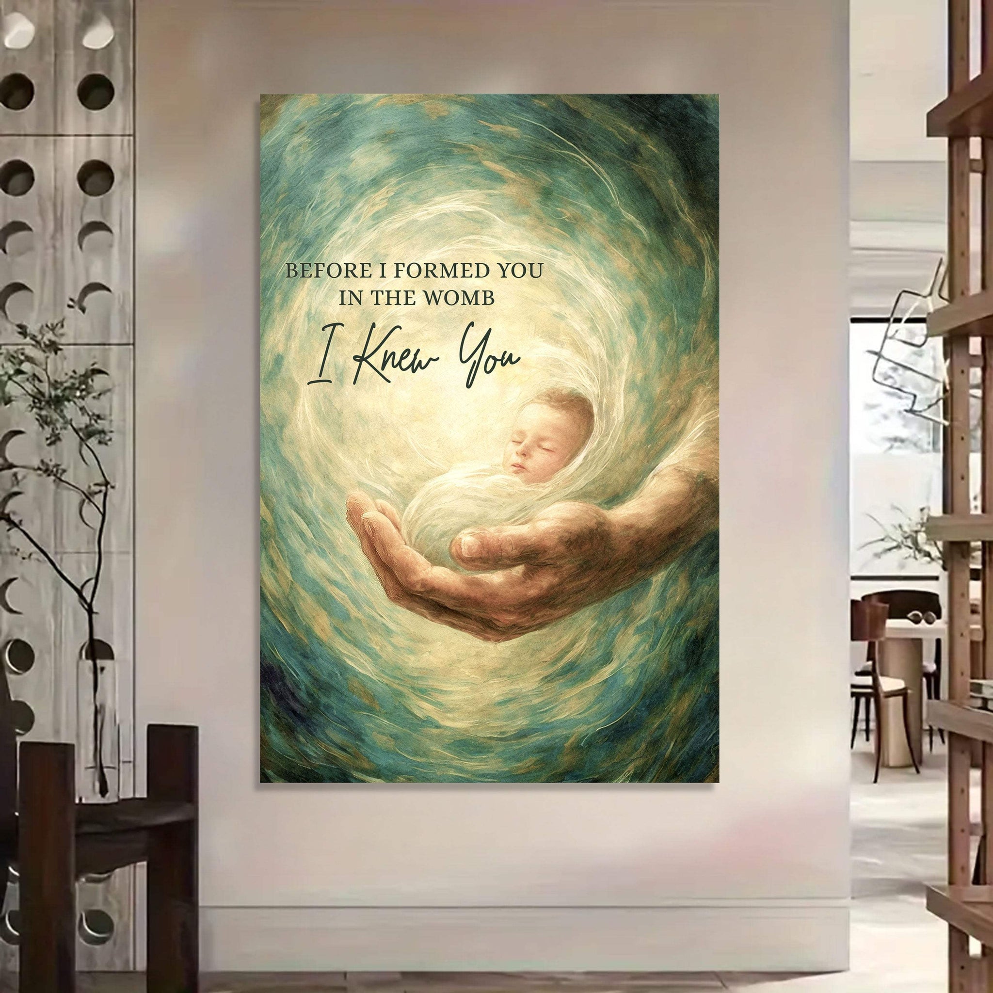 The Unborn Faith Wall Sign - Tailored Canvases - Flyclothing LLC
