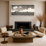 Jesus Walking On Water Faith Wall Art V - Tailored Canvases - Flyclothing LLC
