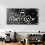 Coffee Bar Sign V - Tailored Canvases - Flyclothing LLC