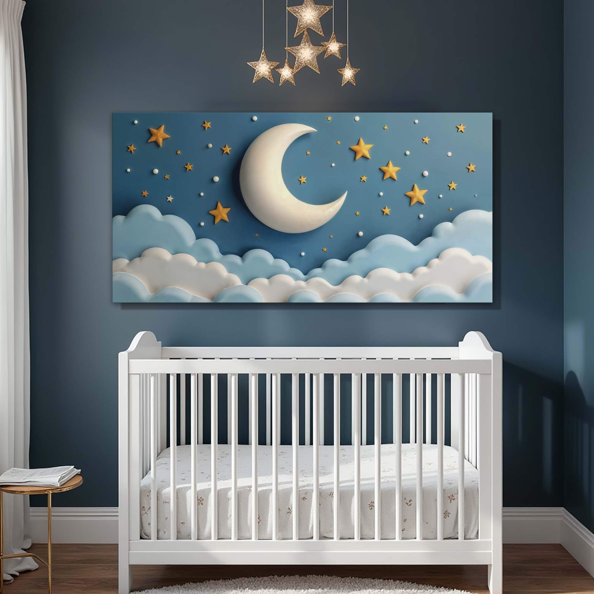 Celestial Serenade Wall Art - Tailored Canvases - Flyclothing LLC