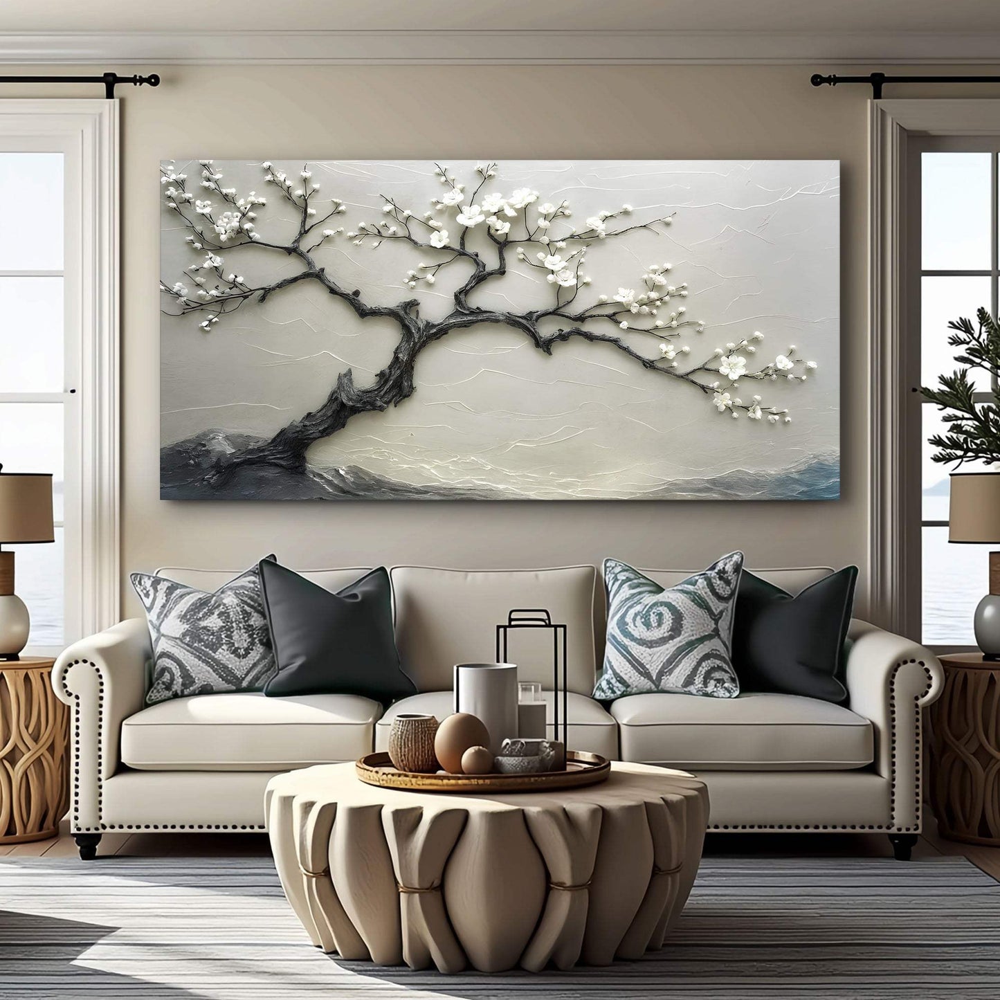 Silent Blossom Wall Art - Tailored Canvases - Flyclothing LLC