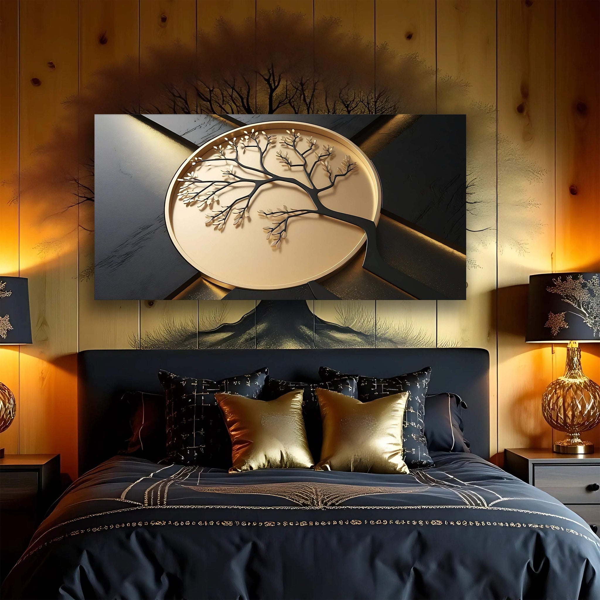 3D Celtic Tree of Life Wall Art VI - Tailored Canvases - Flyclothing LLC
