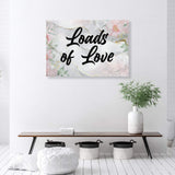 Rustic Valentine Saying Sign II - Tailored Canvases - Flyclothing LLC