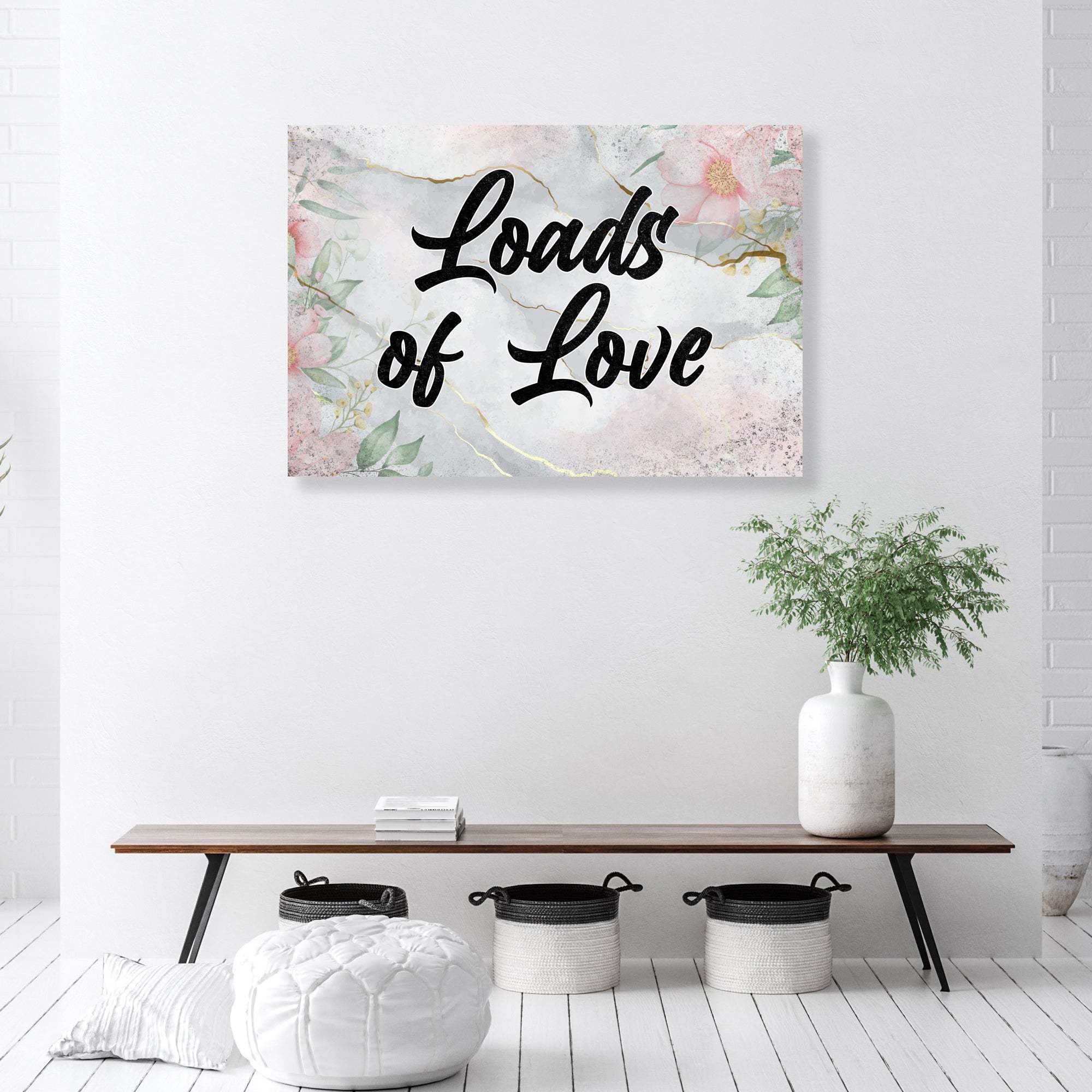 Rustic Valentine Saying Sign II - Tailored Canvases - Flyclothing LLC