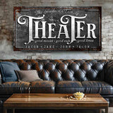 Theater Sign V - Tailored Canvases - Flyclothing LLC