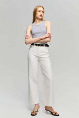 The Cityer Crop Wide Jeans HJ009 - Hey Joanie - Flyclothing LLC
