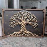 3D Celtic Tree of Life Wall Art III - Tailored Canvases - Flyclothing LLC