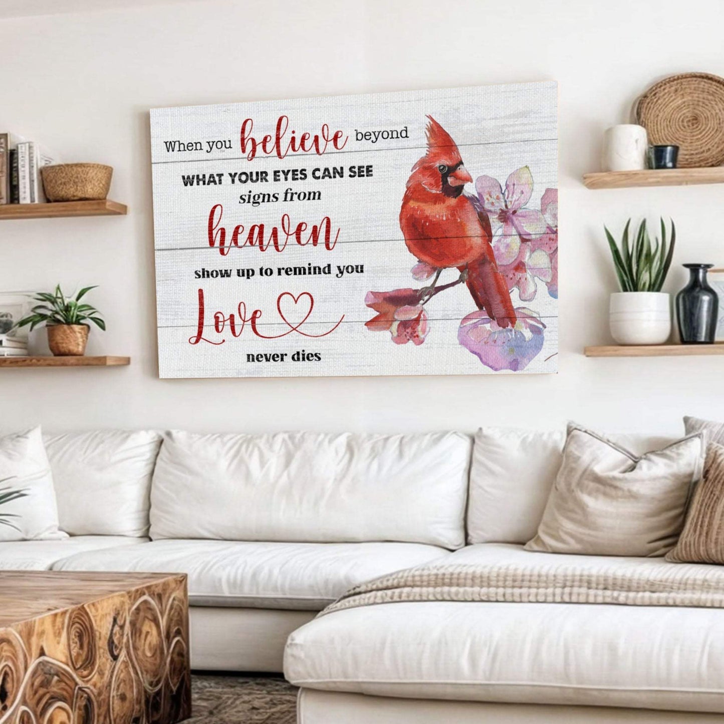 When You Believe Beyond Faith Sign II - Tailored Canvases - Flyclothing LLC
