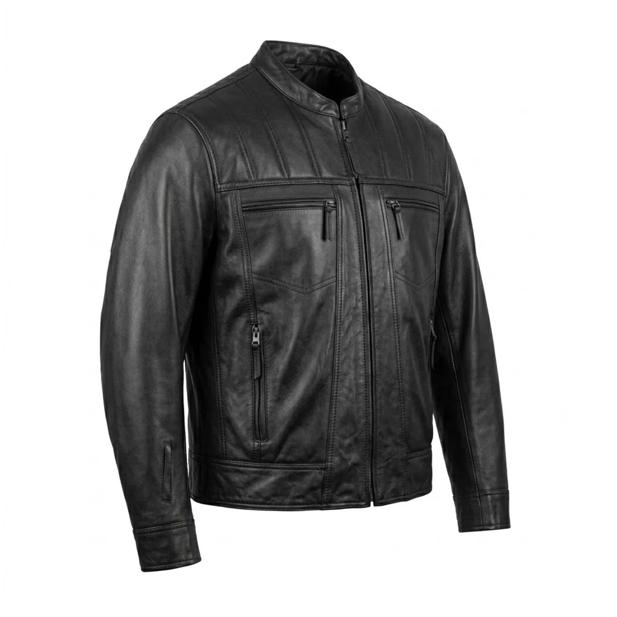 Thunderhead - Men's Ultra Leather Motorcycle Jacket - Unik Just for Bikers - Flyclothing LLC