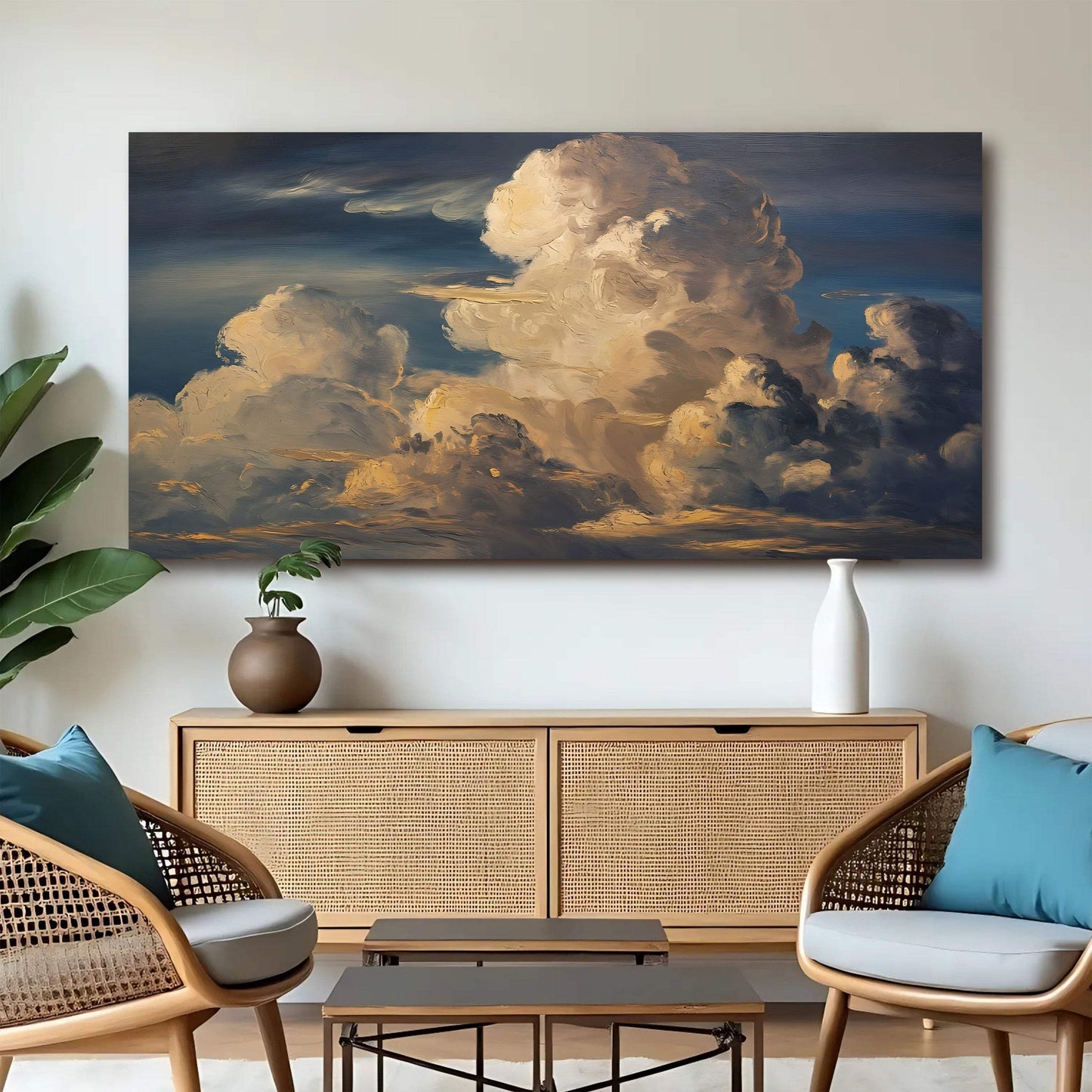 Cloud Wall Art - Tailored Canvases - Flyclothing LLC