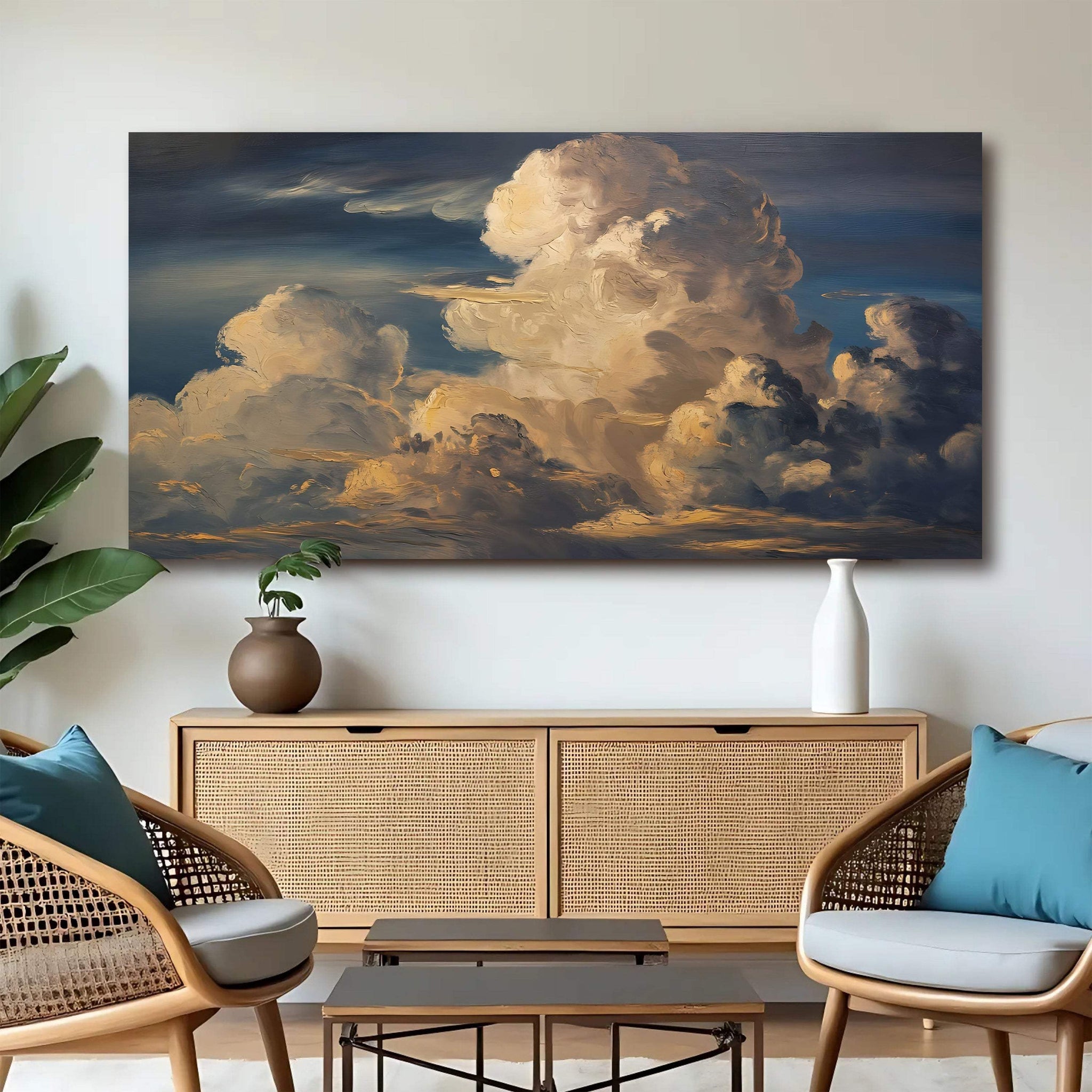 Cloud Wall Art - Tailored Canvases - Flyclothing LLC