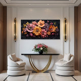 Colorful Floral Realistic Wall Art - Tailored Canvases - Flyclothing LLC