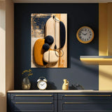 Orange Abstract Harmony Wall Art - Tailored Canvases - Flyclothing LLC