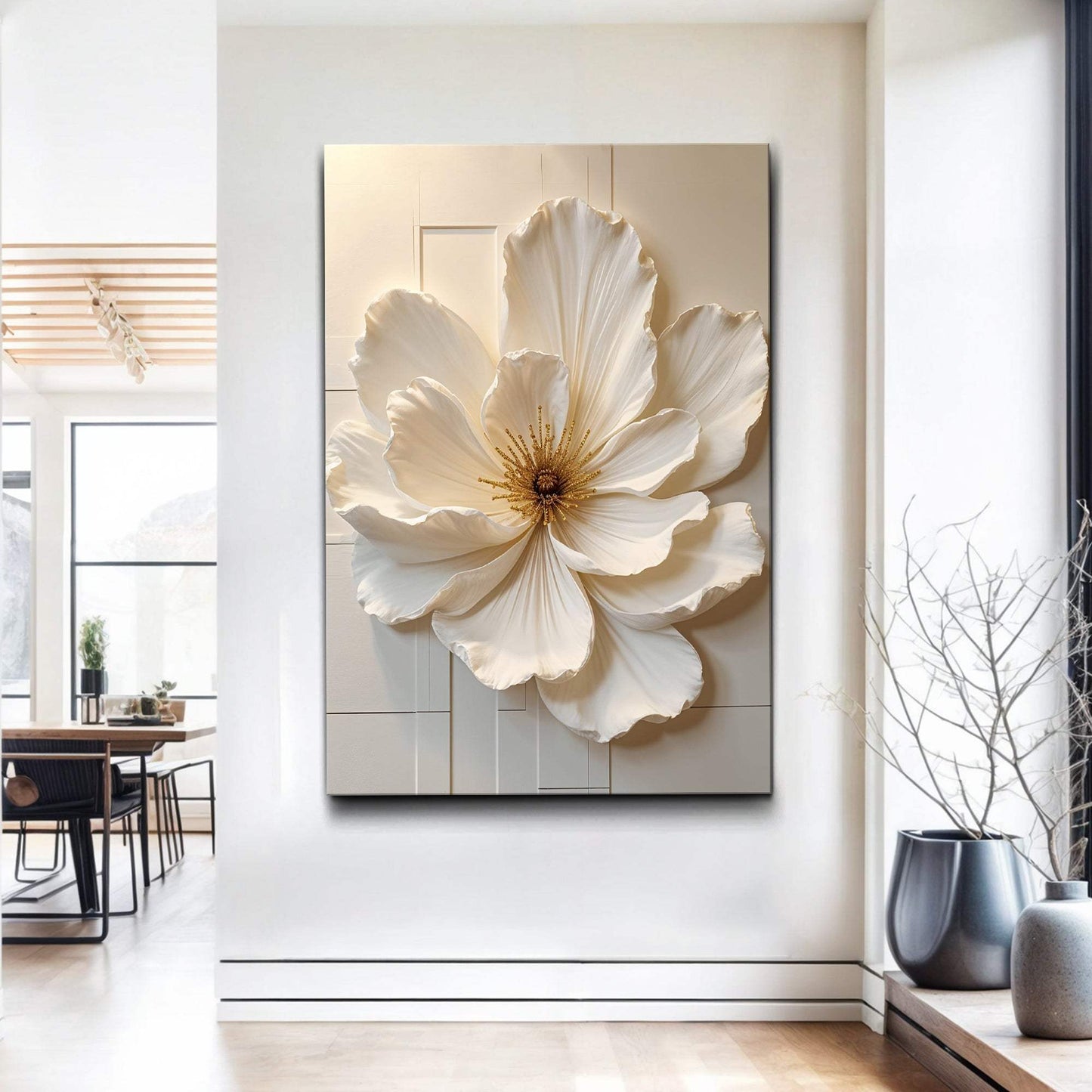Modern Bloom Essence Wall Art - Tailored Canvases - Flyclothing LLC