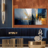 Abstract Geometric Lines Wall Art III - Tailored Canvases - Flyclothing LLC