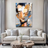 Beyond The Face Abstract Wall Art - Tailored Canvases - Flyclothing LLC