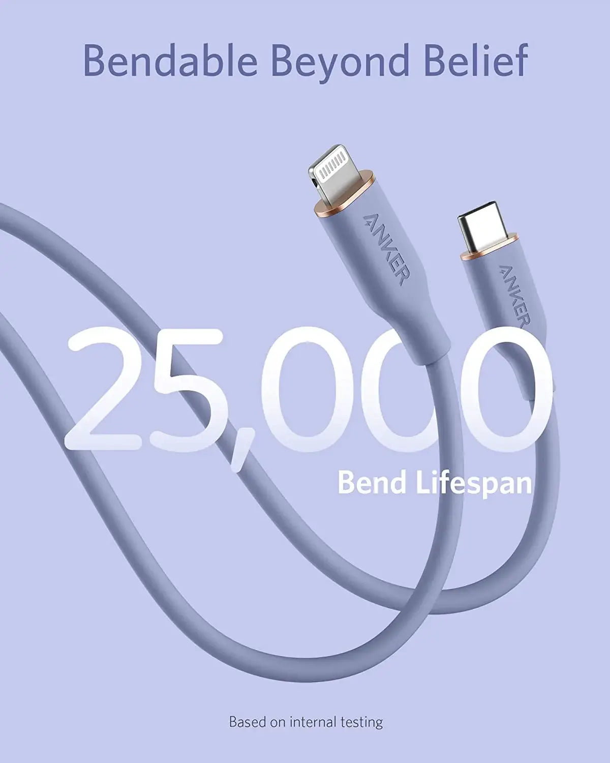 Anker <b>641</b> USB-C to Lightning Cable (Flow, 3 ft Silicone) - Anker - Flyclothing LLC