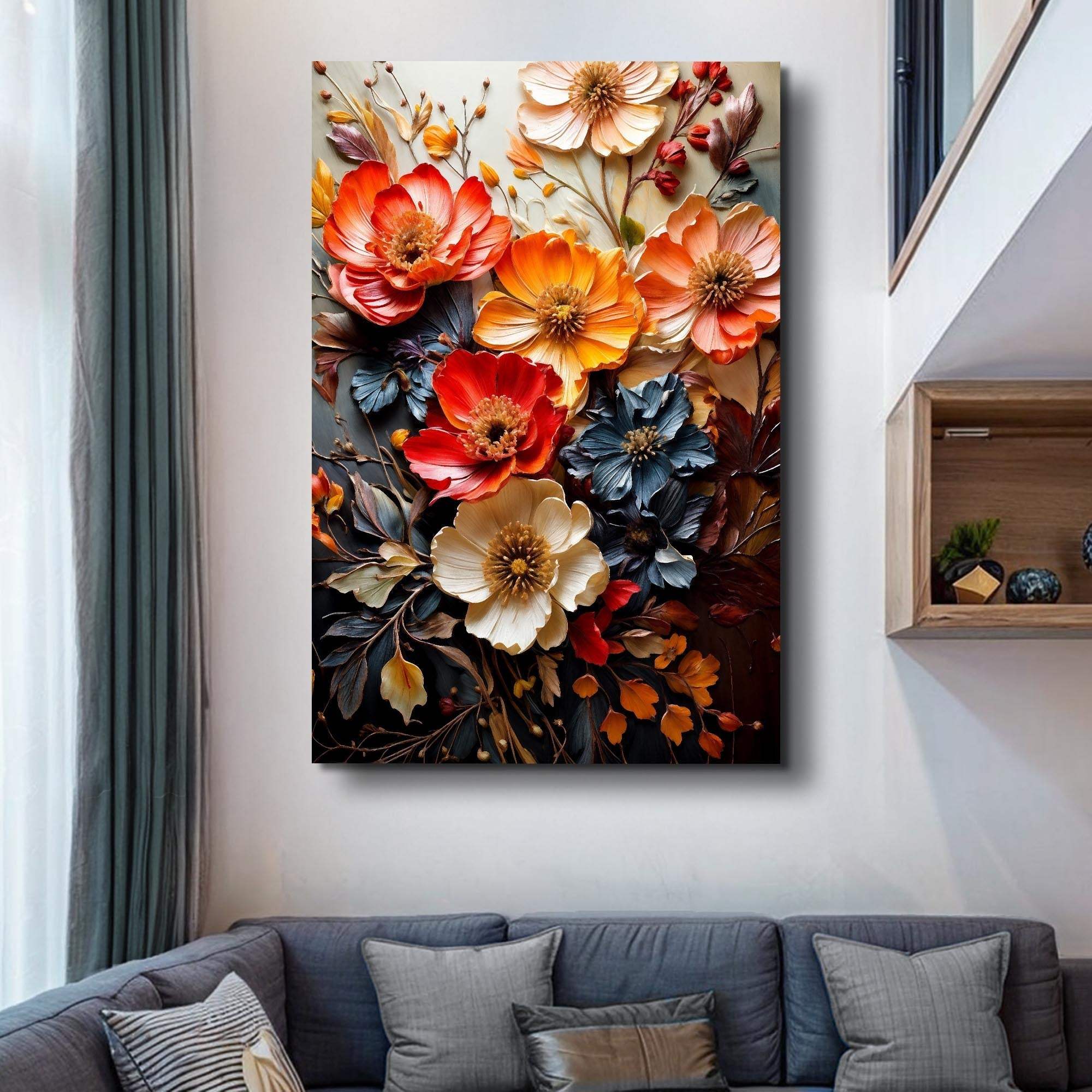 Blooming Garden Rhapsody Wall Art - Tailored Canvases - Flyclothing LLC