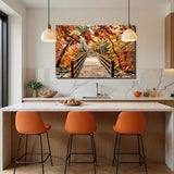 Crossing Autumn Wall Art - Tailored Canvases - Flyclothing LLC