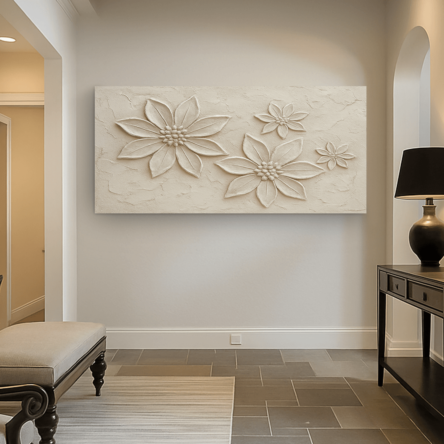 Floral Abstract Wall Art V - Tailored Canvases - Flyclothing LLC