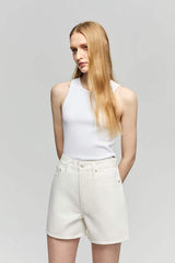 Golden Hour High Rise Girlfriend Shorts HJ801 - Hey Joanie - Flyclothing LLC