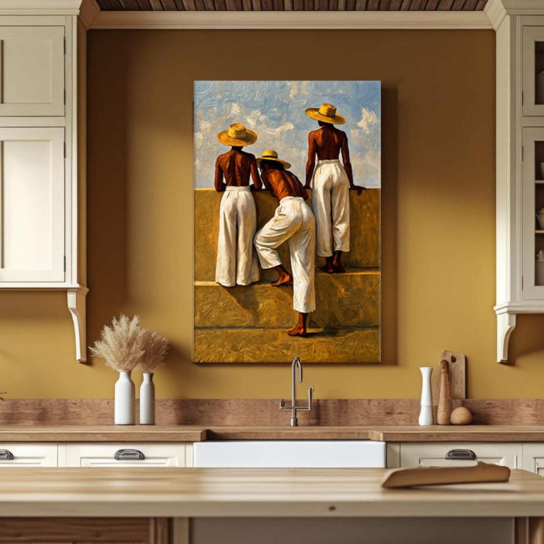 The Summer Watchers Wall Art - Tailored Canvases - Flyclothing LLC
