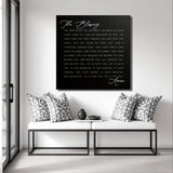 The Blessing Faith Sign III - Tailored Canvases - Flyclothing LLC