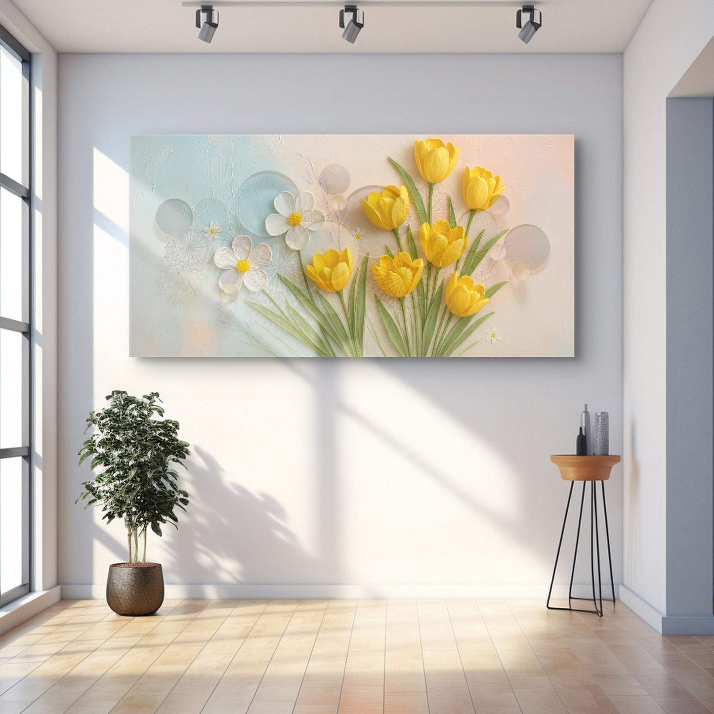 Floral Wall Art II - Tailored Canvases - Flyclothing LLC