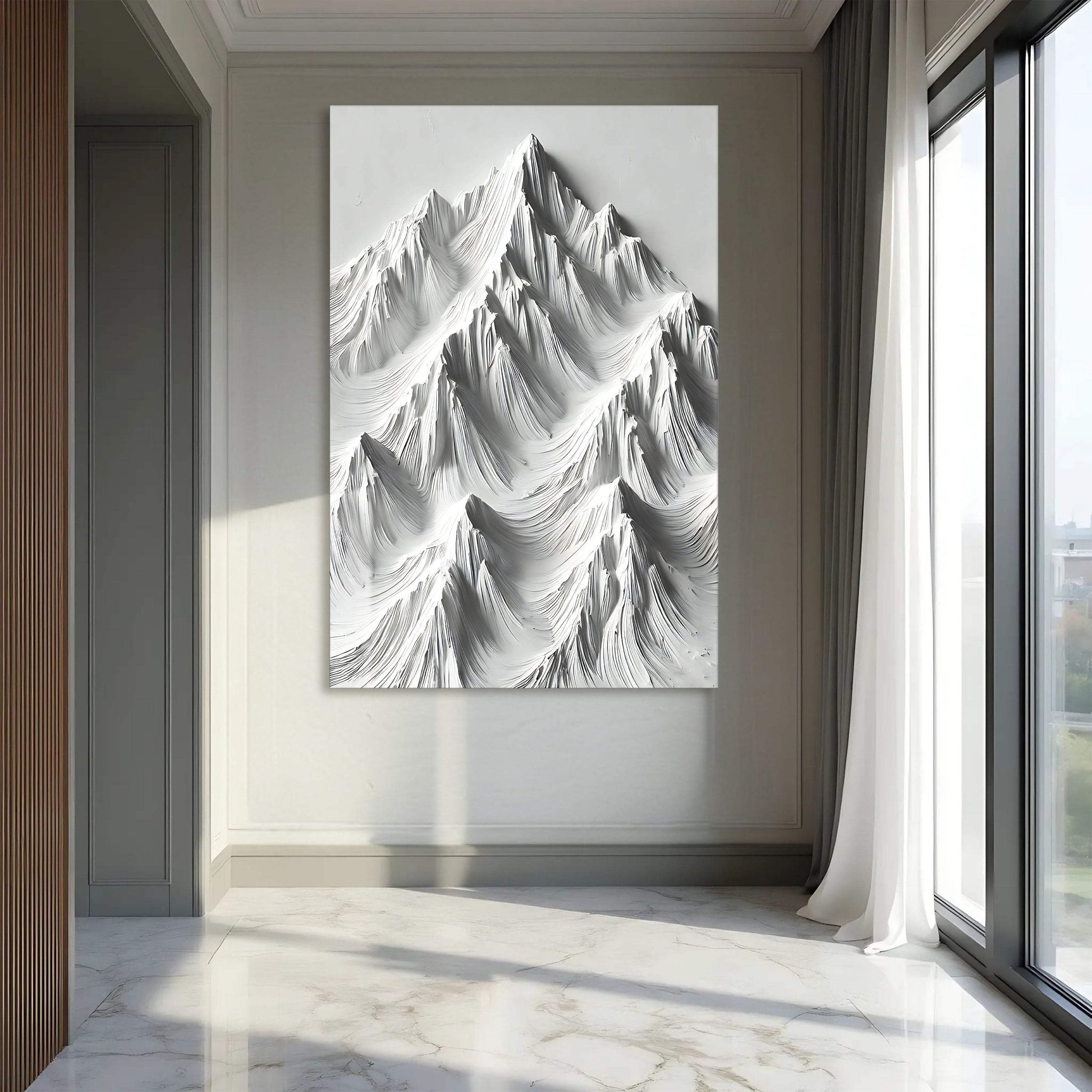 White Mountain Wall Art - Tailored Canvases - Flyclothing LLC