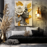 Floral Majesty Wall Art III - Tailored Canvases - Flyclothing LLC