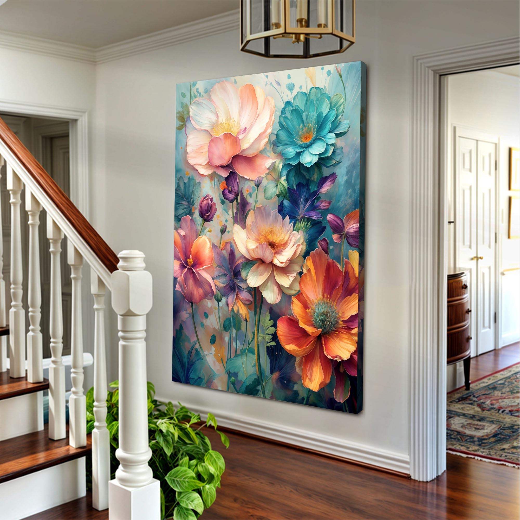 Spring Bouquet Wall Art - Tailored Canvases - Flyclothing LLC