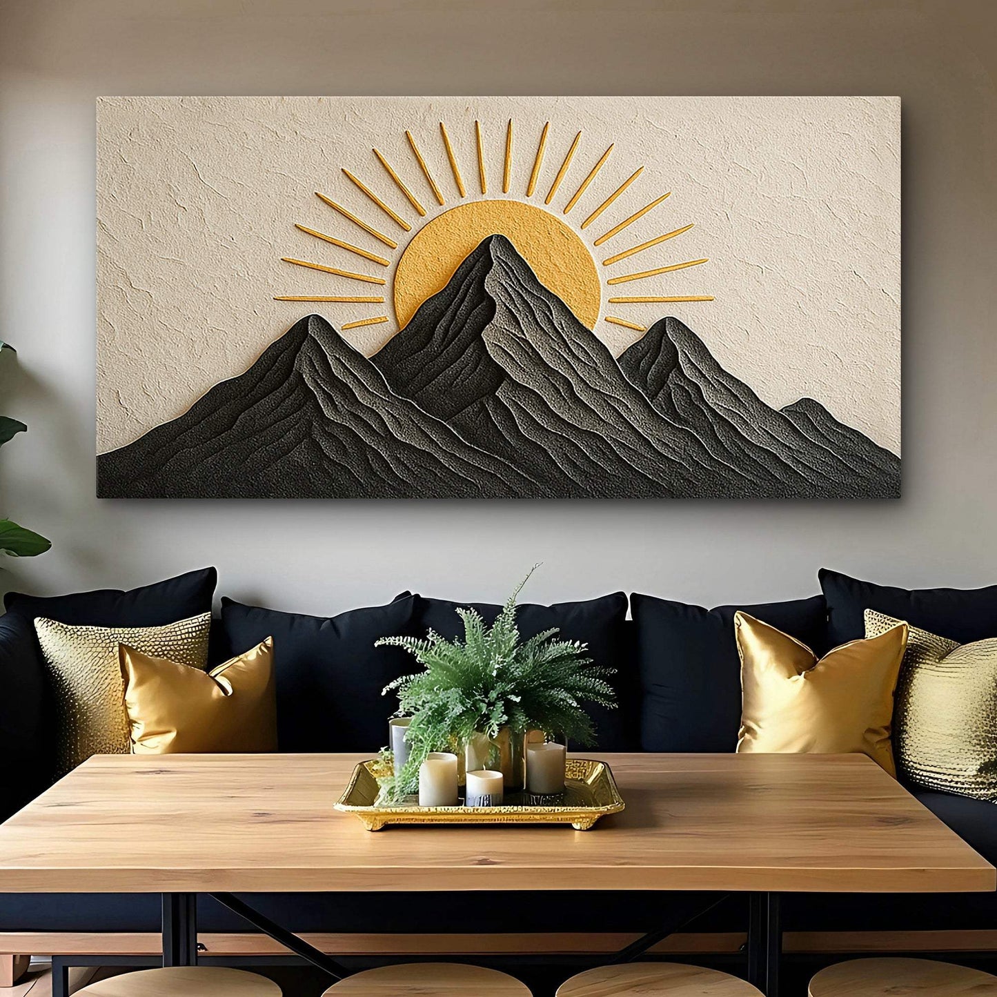 Mountain Majesty Wall Art - Tailored Canvases - Flyclothing LLC