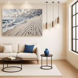 Footprints in the Sand Wall Art - Tailored Canvases - Flyclothing LLC